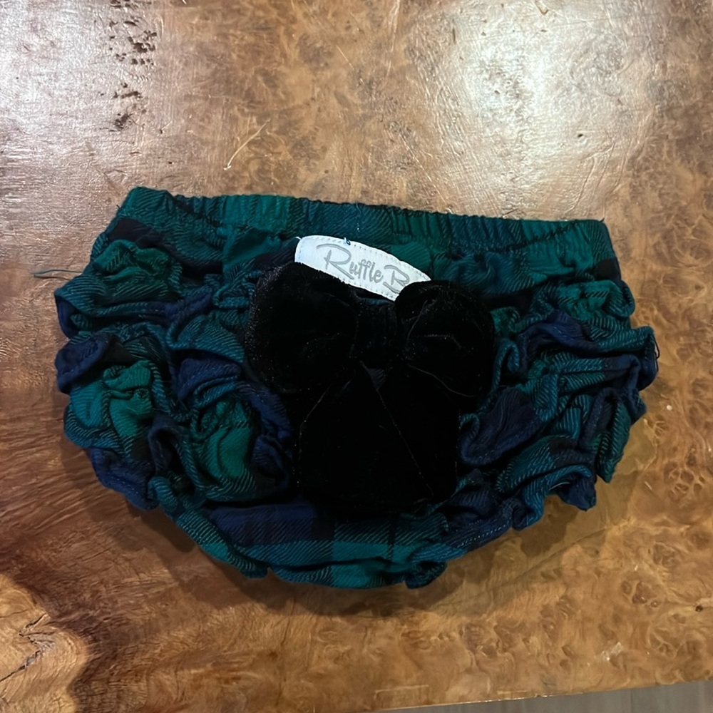 Ruffle Butts Plaid Bloomers
